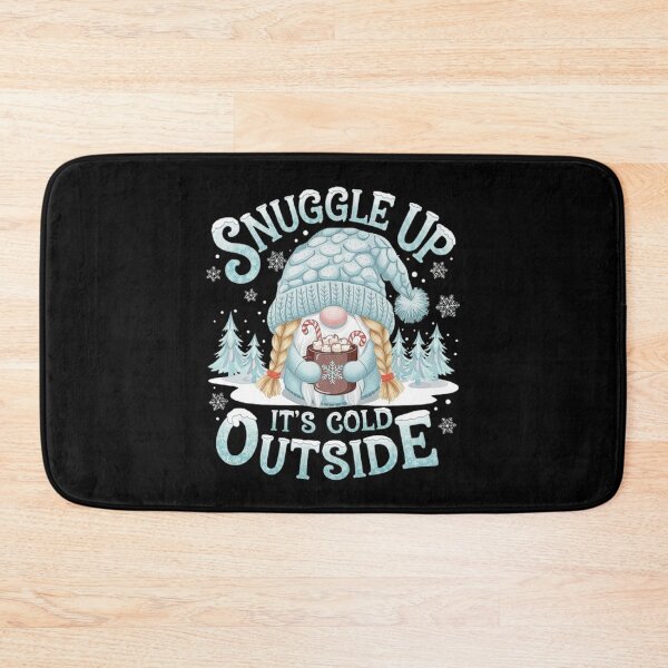 Item preview, Snuggle Up with a Cozy Winter Elf Holding Hot Chocolate designed and sold by love3617.