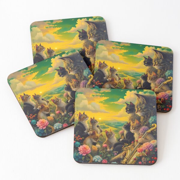 Item preview, Jazz Cat Gang designed and sold by SoniaSarkali.