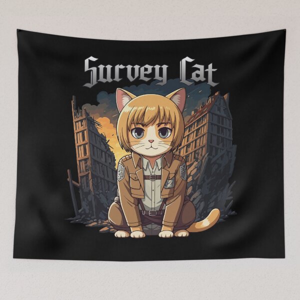 Item preview, Commander Cat designed and sold by Ikibrai.
