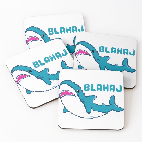 Item preview, Pixel Blahaj designed and sold by OddityDesign.