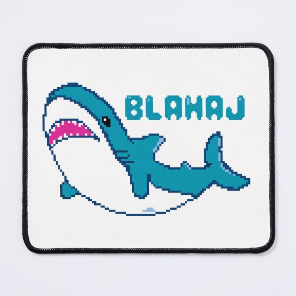 Item preview, Pixel Blahaj designed and sold by OddityDesign.
