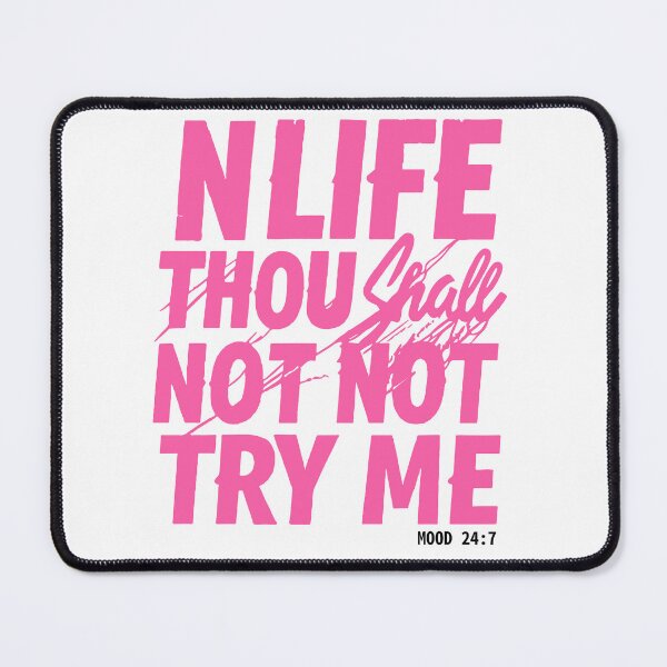 Item preview, Nlife thou shall not try me, gift for wife, mothers day gift, unique design, funny mom sayings designed and sold by rich4Design.