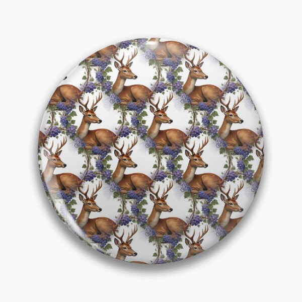 Item preview, Arkansan State Deer And Grape Vine Pattern Design designed and sold by taiche.