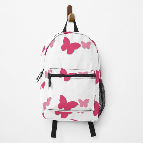 Artikelvorschau, Rosa, mädchenhafter, ästhetischer Barbie-Schmetterling Sticker entworfen und verkauft von shade-muse.
