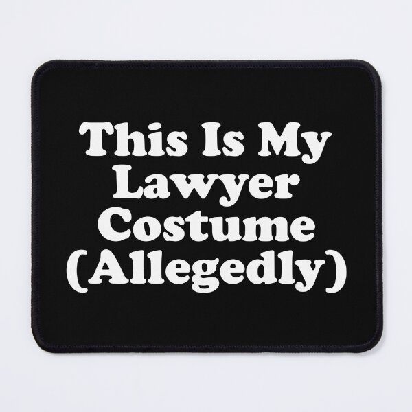 Item preview, This Is My Lawyer Costume (Allegedly) designed and sold by crenaviolena.