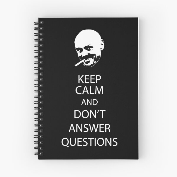 Item preview, Don't Answer Questions designed and sold by LordNeckbeard.