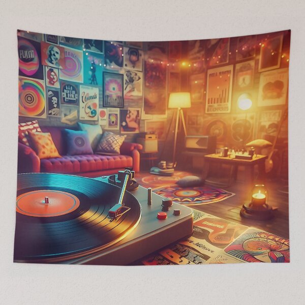 Item preview, a record player in the retro room designed and sold by bernhagen.