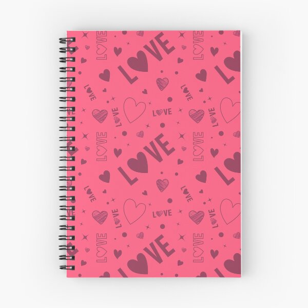 Item preview, Pink love pattern designed and sold by brillant-art.