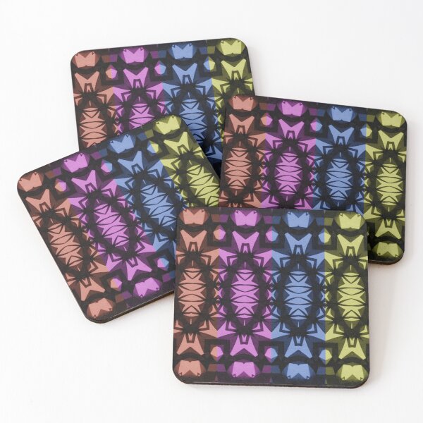Item preview, abstract geometric background designed and sold by The Hand That Listens.