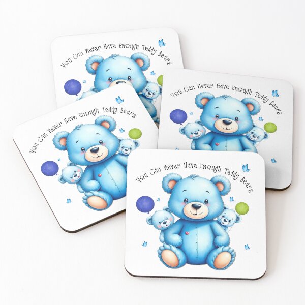 Item preview, You Can Never Have Enough Teddy Bears designed and sold by Sonia Jones Art.