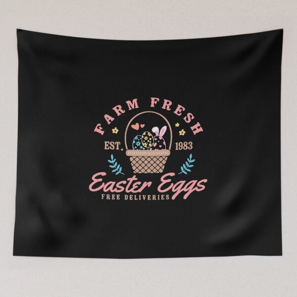 Item preview, Farm fresh easter eggs free deliveries unisex shirt, Happy easter, holiday designed and sold by kandoussishop.