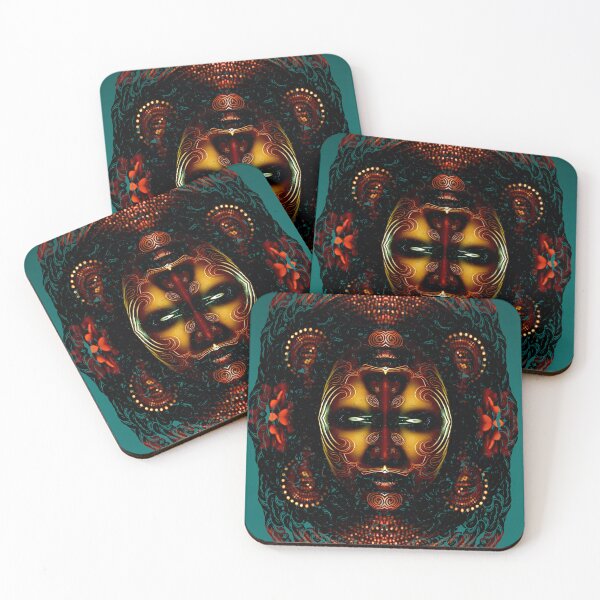 Item preview, Psychadelic Theyyam designed and sold by navneetjk.