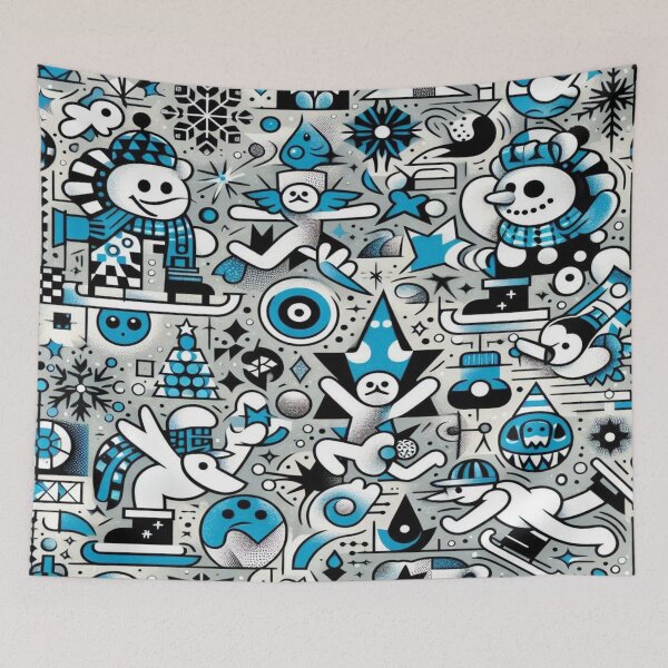 Item preview, Winter Wonderland Urban Abstract Reloaded Premium Trendy Best Gift designed and sold by Imaginarium of Chaos falcon88 .