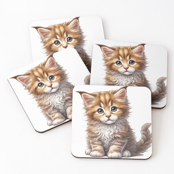 Item preview, Cute Maine Coon kitten designed and sold by nicnacc.