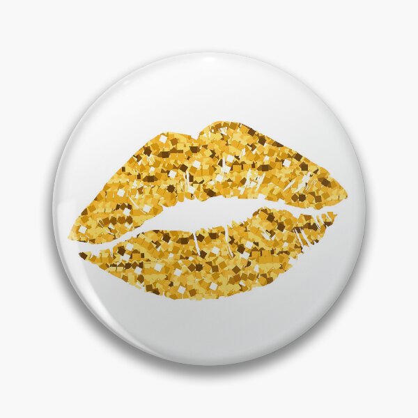 Item preview, gold lips designed and sold by Mmysticocean-cats.