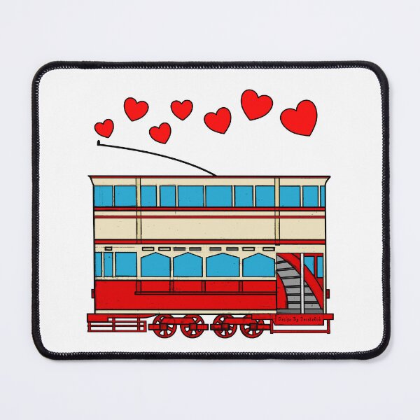 Item preview, Valentines Day Tram Driver Wedding Anniversary designed and sold by doodlerob.