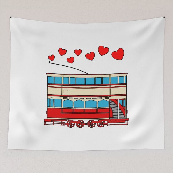 Item preview, Valentines Day Tram Driver Wedding Anniversary designed and sold by doodlerob.