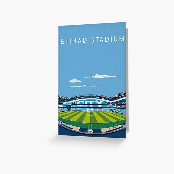 Item preview, Etihad Stadium Man City Football  designed and sold by AronArtGallery.