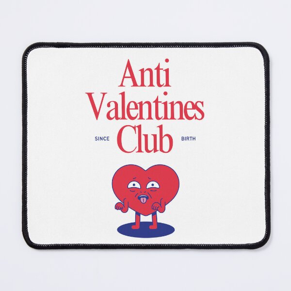 Item preview, Anti-Valentines Day Club designed and sold by PanyaCreative.
