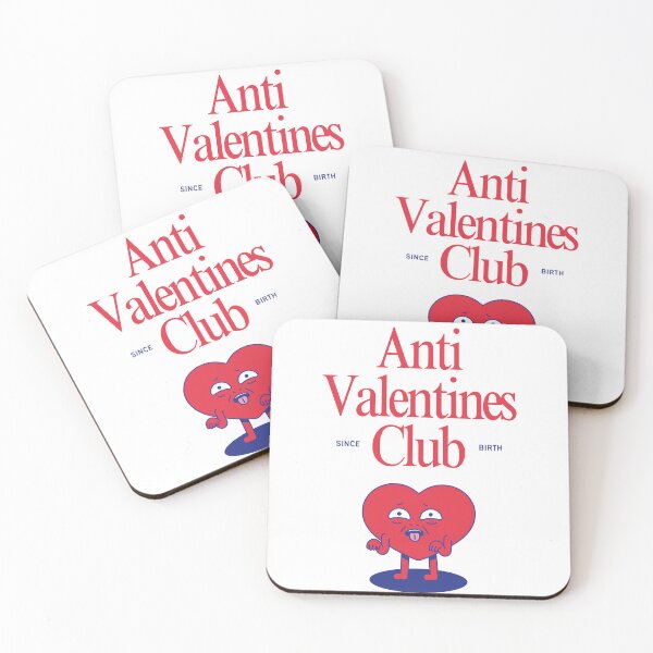 Item preview, Anti-Valentines Day Club designed and sold by PanyaCreative.