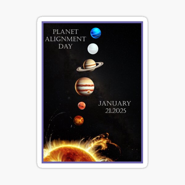 Item preview, Planet aligning 2025 designed and sold by eirikfroynes.