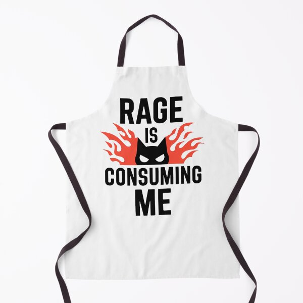 Item preview, Rage is Consuming Me Cat - Perfect gift for cat lovers and anyone who embraces their fiery side with a sense of humor. designed and sold by ZyziowskyArt.