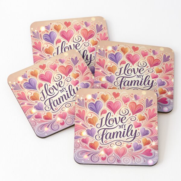 Item preview, Heartwarming Family Love Art Design designed and sold by RainbowSlide.