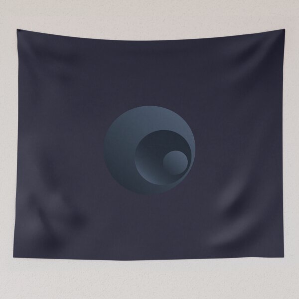 Item preview, Graduated Grey Circles on the Diagonal designed and sold by verlnelson.