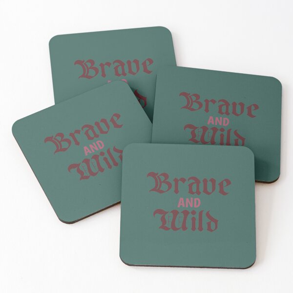 Item preview, Typography: Brave and wild designed and sold by Atya.