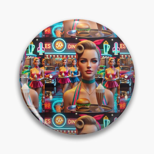 Item preview, Meta2Physical 50s Diner Glam: A Taste of Nostalgia designed and sold by Meta2Physical.