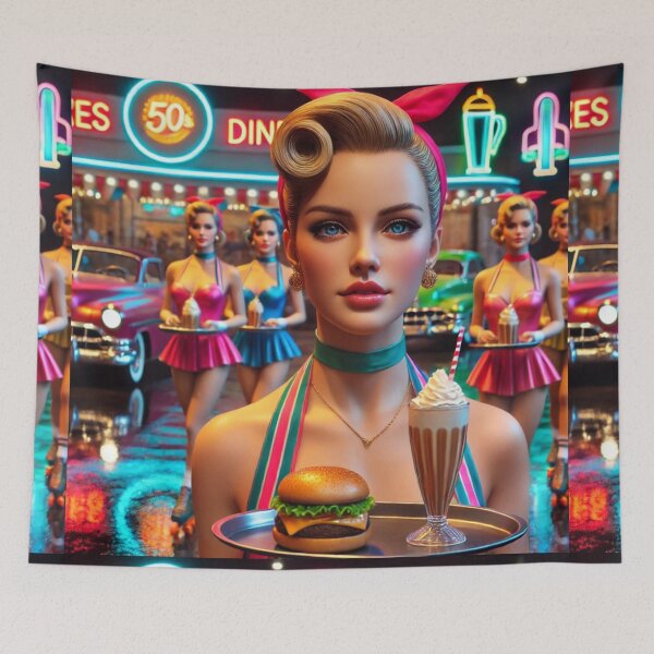 Item preview, Meta2Physical 50s Diner Glam: A Taste of Nostalgia designed and sold by Meta2Physical.