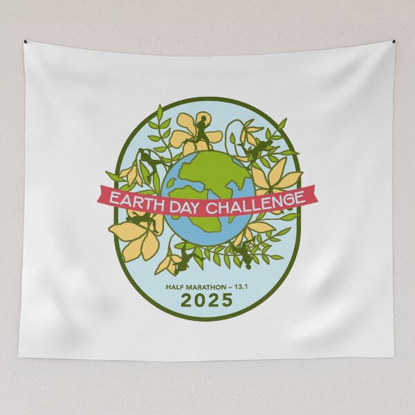 Item preview, Earth Day Challenge - Half Marathon – 13.1 – 2025 designed and sold by Moritz Schwäble.