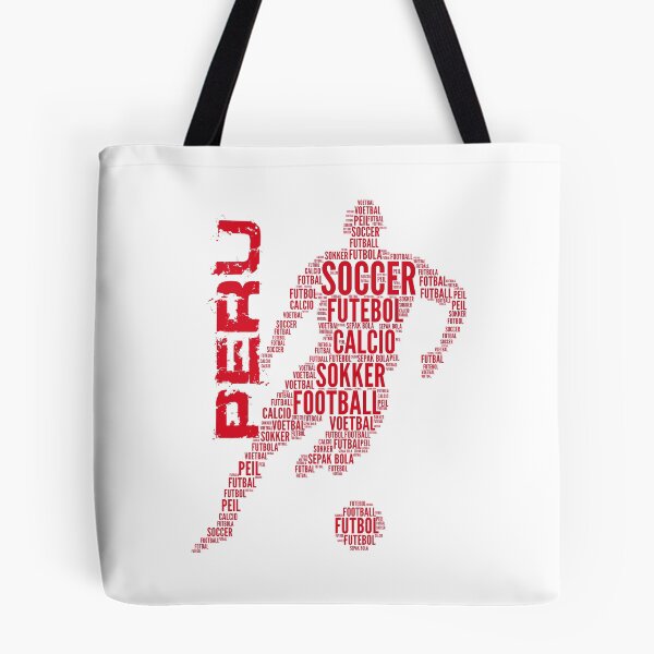 Item preview, Peru Football Typography designed and sold by goodspy.