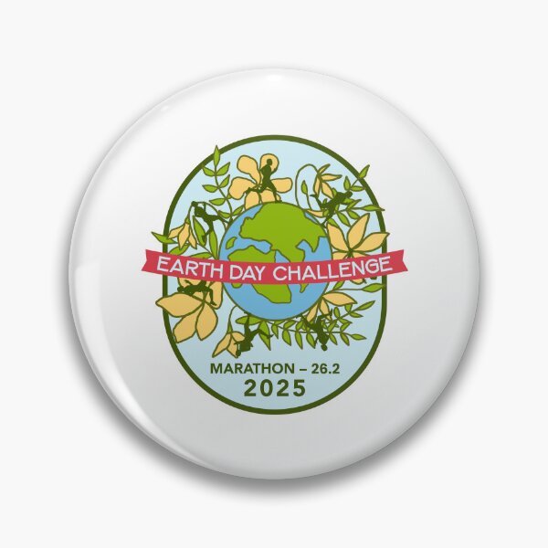 Artikelvorschau, Earth Day Challenge - Marathon – 26.2 – 2025 entworfen und verkauft von Moritz Schwäble.