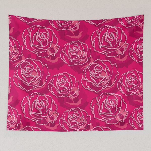 Item preview, Seamless pattern with pink roses. designed and sold by Bokasana.