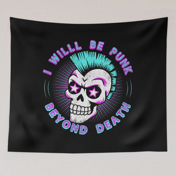 Item preview, I stay punk beyond death grunge design with skull 80s style designed and sold by SpecialtiesShop.