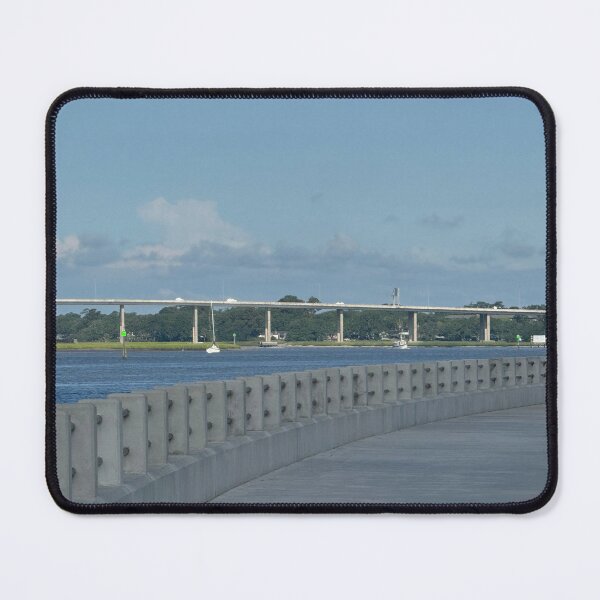 Item preview, Scenic View from Battery Street: Arthur Ravenel Jr. Bridge and Cooper River, Charleston, SC designed and sold by MMVisualArts.