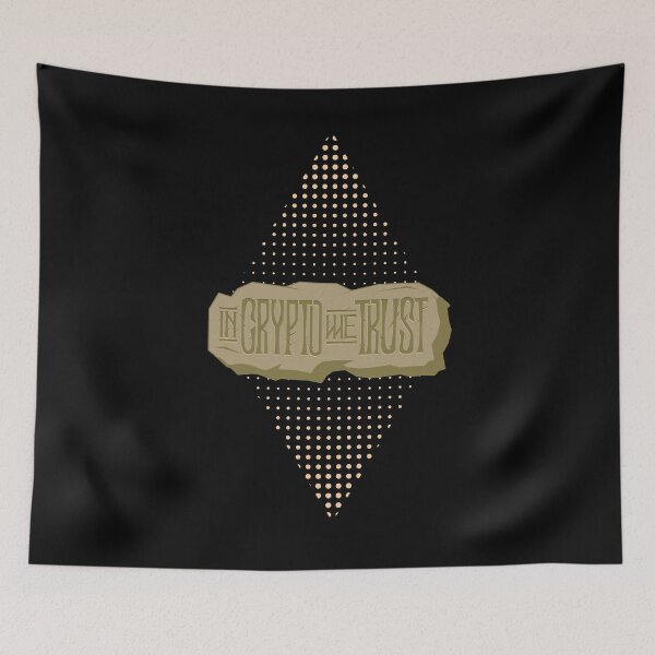 Item preview, In Crypto we Trust designed and sold by BesasDesigns.