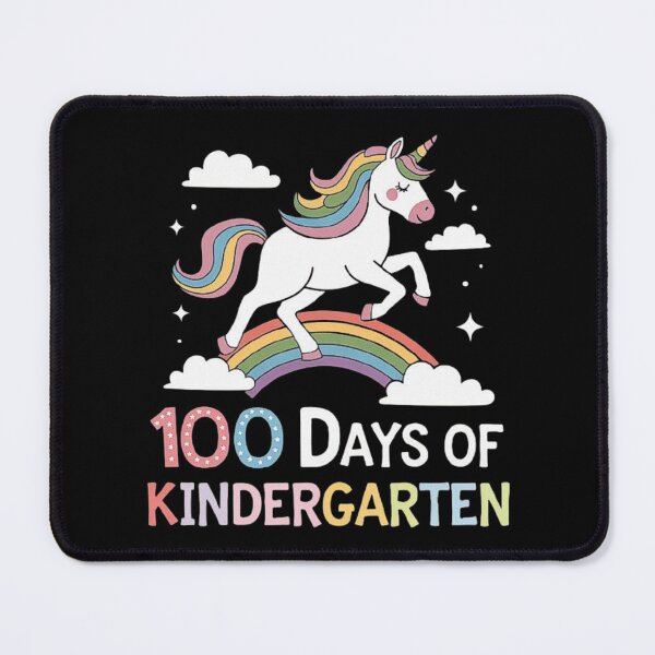 Item preview, Unicorn 100 Days of Kindergarten - Rainbow Milestone designed and sold by love3617.