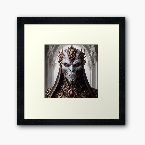 Vista previa del artículo con la obra «Soberano extraterrestre», diseñado y vendido por GalleryBrisArt.