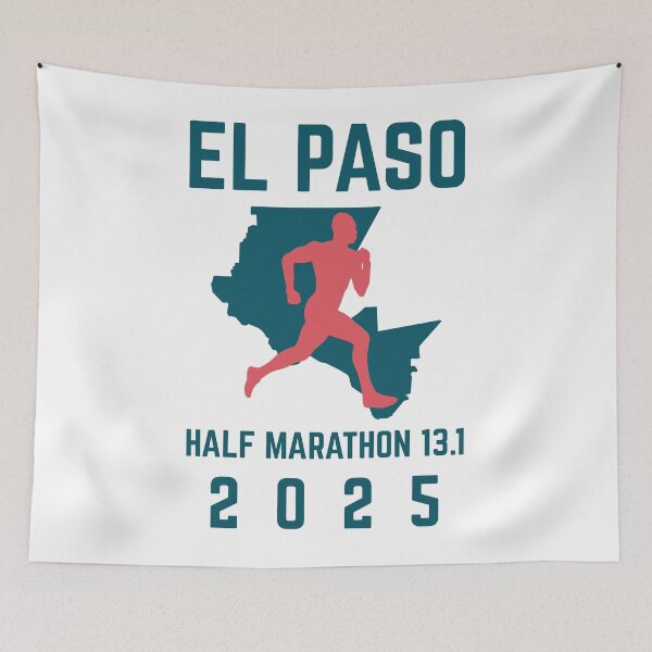 Item preview, El Paso - Half Marathon – 13.1 – 2025 designed and sold by Moritz Schwäble.