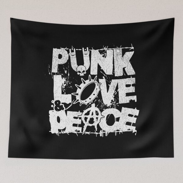 Item preview, Punk Love Peace - Grunge Design designed and sold by SpecialtiesShop.
