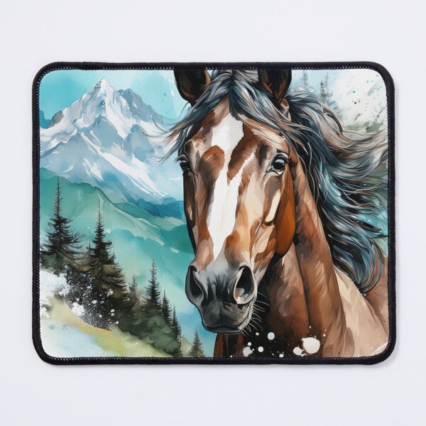 Item preview, Majestic Mountain Steed designed and sold by ChippyChics.