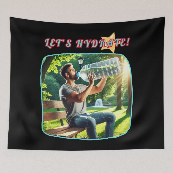 Item preview, Vamos a hidratarnos. Bebe un poco de agua. designed and sold by Tiszert.