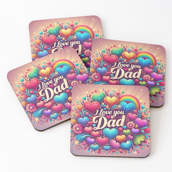 Item preview, Heartfelt Love: I Love You Dad Design designed and sold by RainbowSlide.