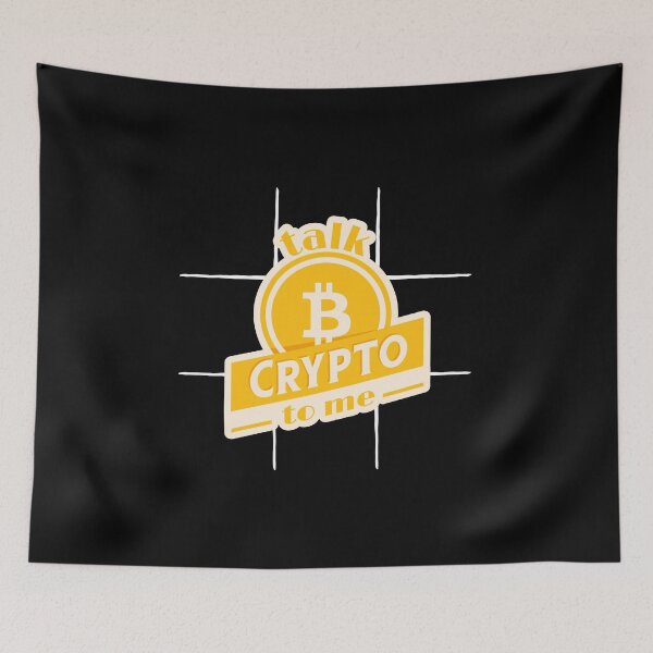 Item preview, Talk Crypto to Me designed and sold by BesasDesigns.