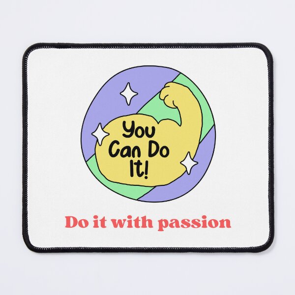 Item preview, Do It With Passion | Inspirational Quote | Motivational Design designed and sold by InwzaDesign.