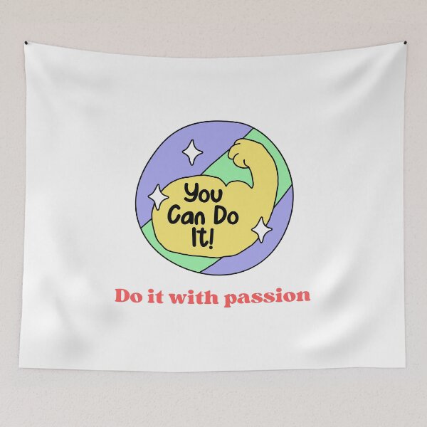 Item preview, Do It With Passion | Inspirational Quote | Motivational Design designed and sold by InwzaDesign.