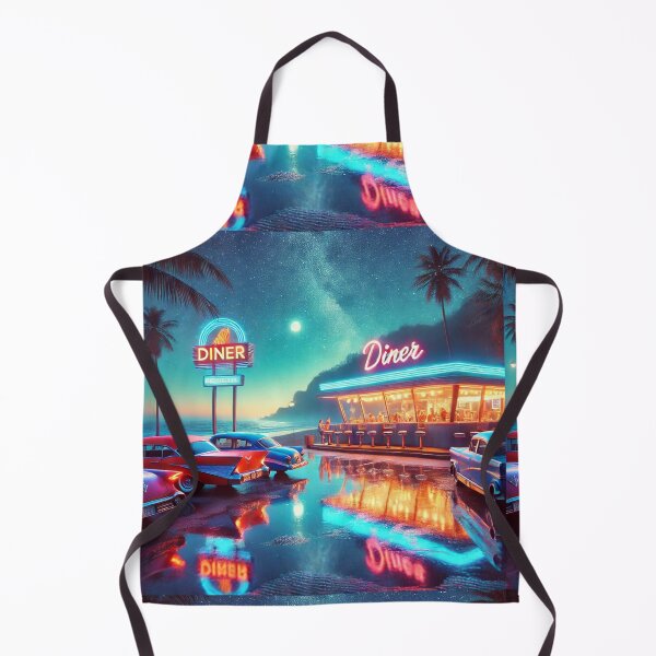 Item preview, Meta2Physical Coastal Retro: Diner Nights Under the Stars designed and sold by Meta2Physical.