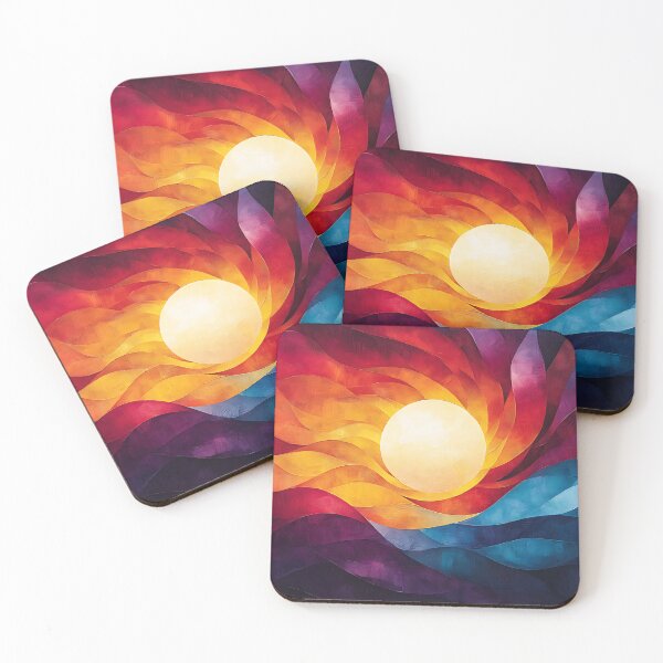Item preview, Cosmic Sun with Radiant Colors designed and sold by daila70.